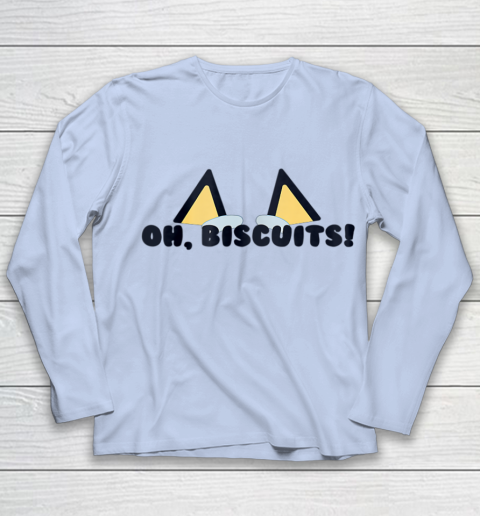 Bluey Oh Biscuits Mum Dad Cartoon Mother s Father s Day Youth Long Sleeve 5