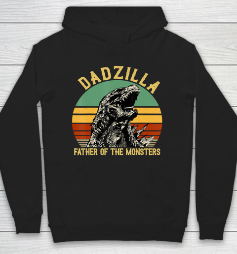 Father gift shirt Vintage Dadzilla Father Of The Monsters Fathers Day Gift T Shirt Hoodie