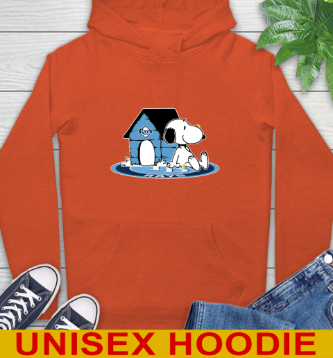 MLB Baseball Tampa Bay Rays Snoopy The Peanuts Movie Shirt Hoodie 5