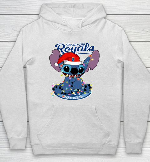 Kansas City Royals MLB noel stitch Baseball Christmas Hoodie