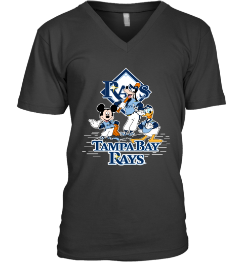 MLB Tampa Bay Rays Mickey Mouse Donald Duck Goofy Baseball T Shirt T-Shirt