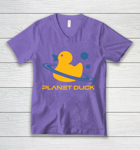 Planet Duck Quackity V-Neck T-Shirt - Image 9