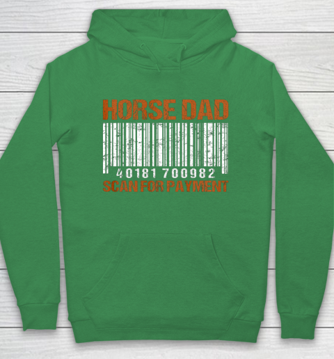 Horse Dad Scan For Payment Hoodie 5
