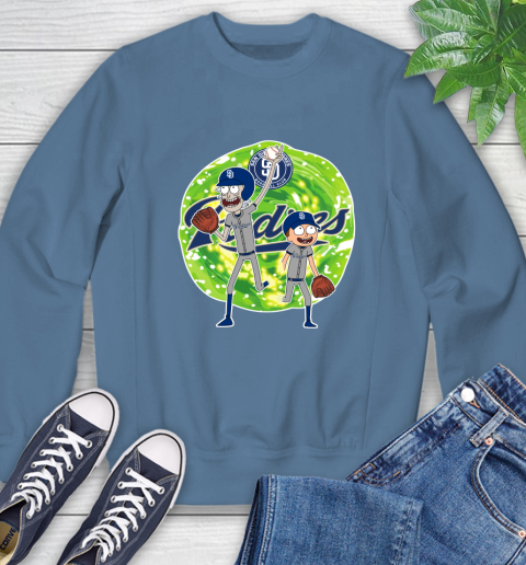 MLB San Diego Padres Rick And Morty Baseball Sports Sweatshirt 7