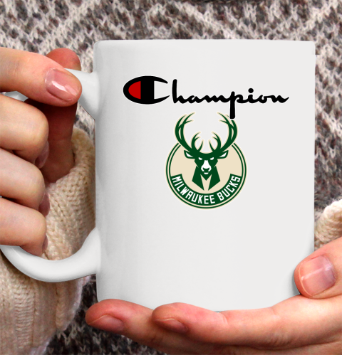 NBA Basketball Milwaukee Bucks Champion Shirt Ceramic Mug 15oz