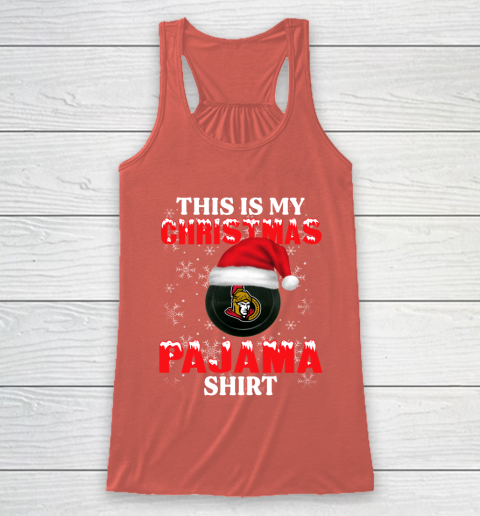 Ottawa Senators This Is My Christmas Pajama Shirt NHL Racerback Tank 3