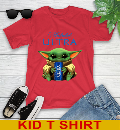 Star Wars Baby Yoda Hugs Michelob Ultra Beer Shirt 110