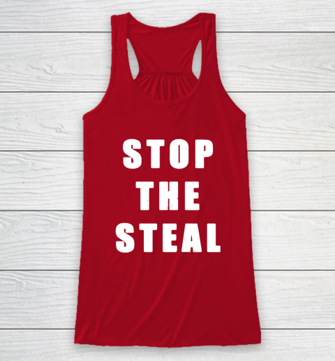 Stop The Steal Racerback Tank 4