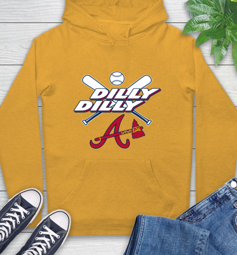 MLB Atlanta Braves Dilly Dilly Baseball Sports Hoodie 3