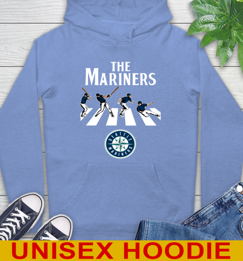 MLB Baseball Seattle Mariners The Beatles Rock Band Shirt Hoodie 11