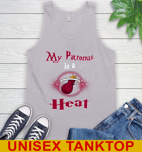 NBA Basketball Harry Potter My Patronus Is A Miami Heat Tank Top 3