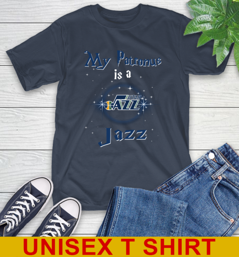 NBA Basketball Harry Potter My Patronus Is A Utah Jazz T-Shirt 3