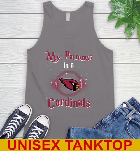 NFL Football Harry Potter My Patronus Is A Arizona Cardinals Tank Top 6
