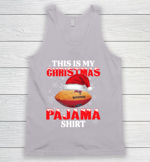Tampa Bay Buccaneers This Is My Christmas Pajama Shirt NFL Tank Top 3