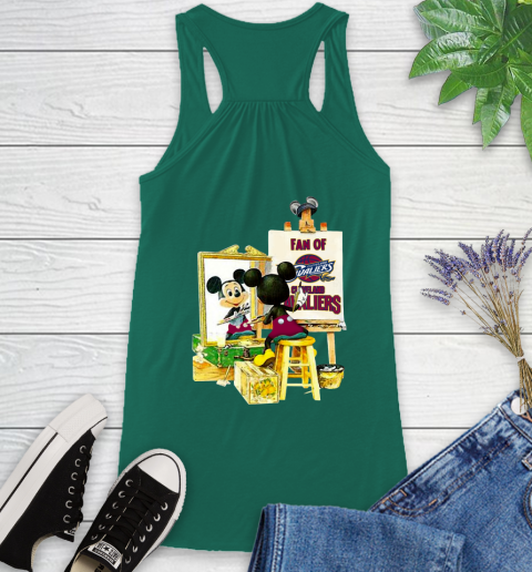 NBA Basketball Cleveland Cavaliers Mickey Drawing Shirt 40