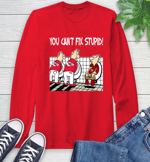 You Can't Fix Stupid Funny Kansas City Chiefs NFL Shirts 65