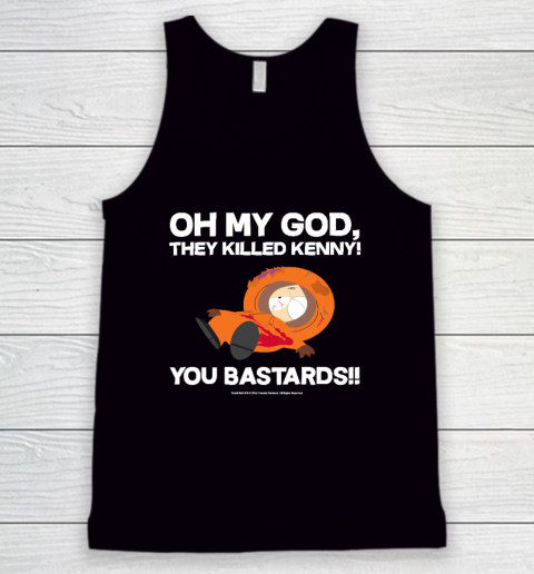 South Park Oh My God They Killed Kenny Tank Top