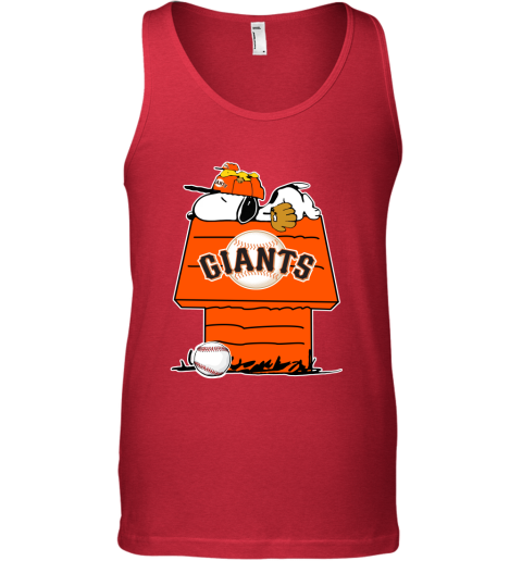 MLB San Francisco Giants Snoopy Charlie Brown Woodstock The Peanuts Movie  Baseball T Shirt_000 T-Shirt