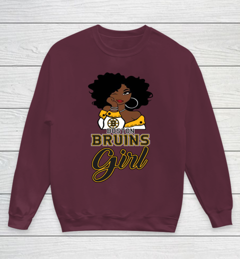 Boston Bruins Girl NHL Youth Sweatshirt 5
