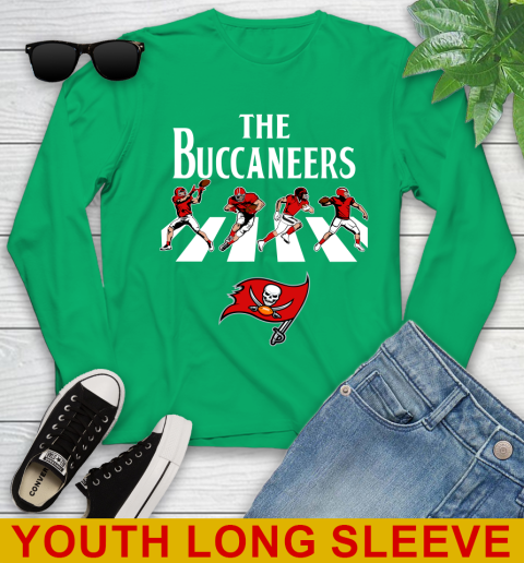 NFL Football Tampa Bay Buccaneers The Beatles Rock Band Shirt Youth Long Sleeve 7