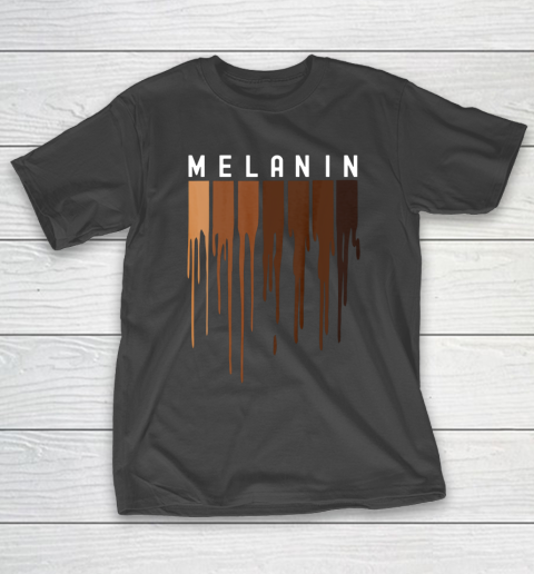 Drippin Melanin T Shirt for Women Pride  Black History Gift T-Shirt