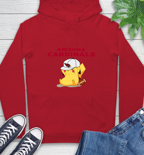 NFL Pikachu Football Sports Arizona Cardinals Hoodie 10
