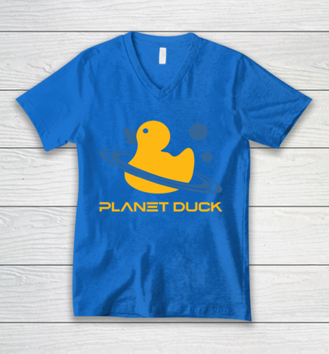Planet Duck Quackity V-Neck T-Shirt - Image 6