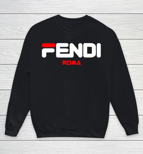 Fendi Roma Red And Youth Sweatshirt | Tee For