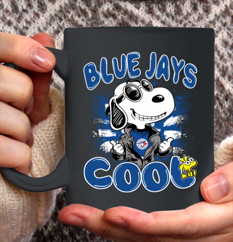 MLB Baseball Toronto Blue Jays Cool Snoopy Shirt Ceramic Mug 15oz