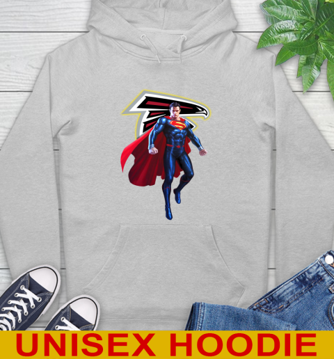 NFL Superman DC Sports Football Atlanta Falcons Hoodie 6