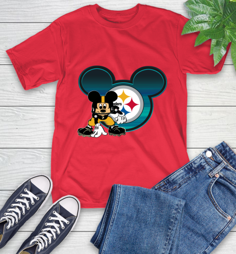 NFL Pittsburgh Steelers Mickey Mouse Disney Football T Shirt T-Shirt 10