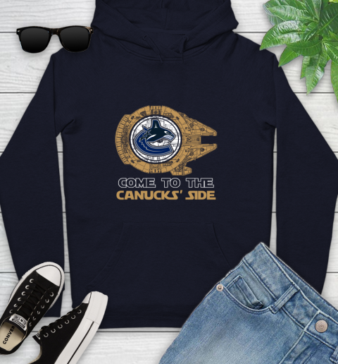 NHL Come To The Vancouver Canucks Wars Hockey Sports Youth Hoodie 3