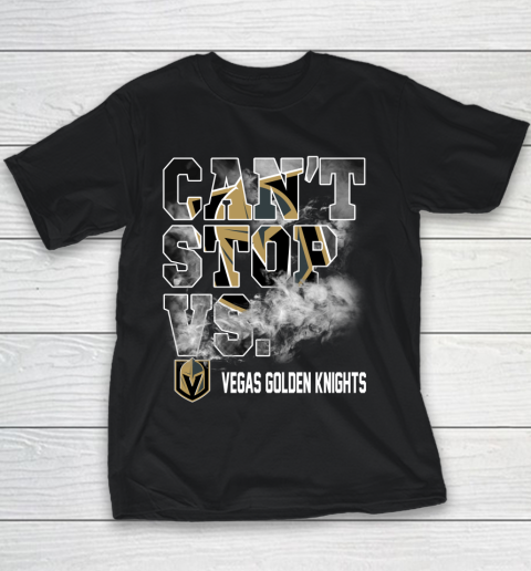 NHL Vegas Golden Knights Hockey Can't Stop Vs Youth T-Shirt