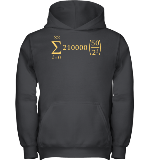 Bitcoin Supply Formula Youth Hoodie