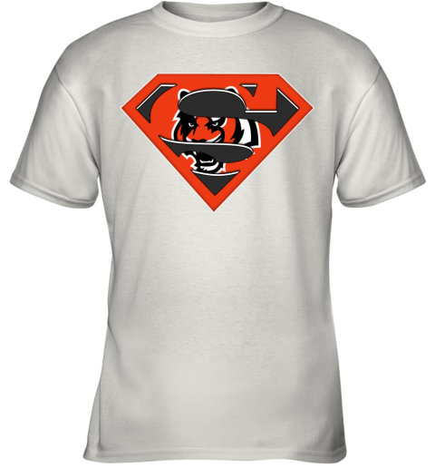 Cincinnati Bengals Superman Logo Sweatshirt – Moano Store funny