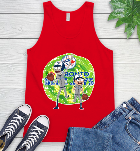 MLB Toronto Blue Jays Rick And Morty Baseball Sports Tank Top 6