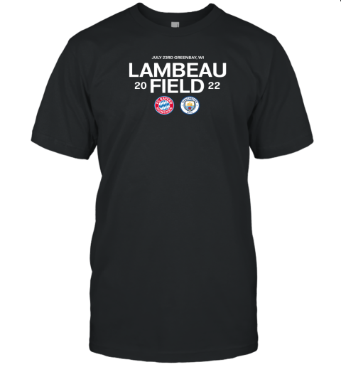 Bayern Munich Vs Manchester City Lambeau Field T-Shirt