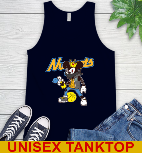Denver Nuggets NBA Basketball Mickey Peace Sign Sports Tank Top 3