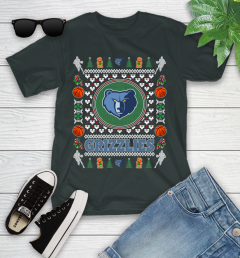 Memphis Grizzlies Merry Christmas NBA Basketball Loyal Fan Ugly Shirt 105