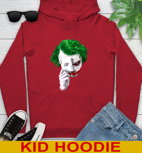 Oklahoma City Thunder NBA Basketball Joker Card Shirt Youth Hoodie 11