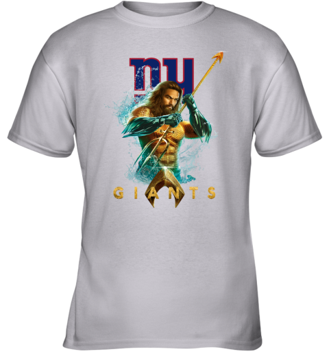 NFL New York Giants Aquaman DC Football Sports nvZLUoWjZYK youth t shirt 26 95 151514 front sport grey