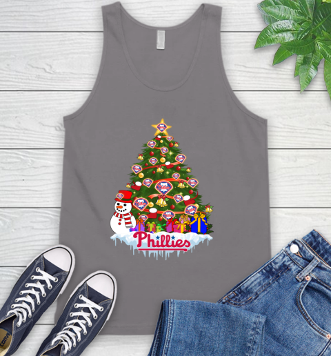 Philadelphia Phillies Merry Christmas MLB Baseball Sports Tank Top 7