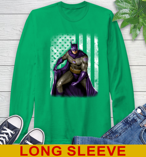 Sacramento Kings NBA Basketball Batman DC American Flag Shirt Long Sleeve T-Shirt 8