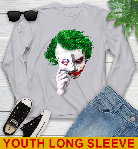 Philadelphia Phillies MLB Baseball Joker Card Shirt Youth Long Sleeve 5