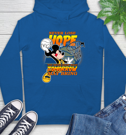 Indiana Pacers NBA Basketball Mickey Disney Never Lose Hope Hoodie 9