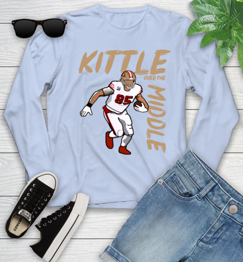 George Kittle Kittle Over the Middle San Francisco Shirt 130