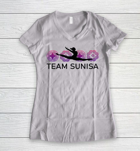 Team Sunisa Official Women's V-Neck T-Shirt