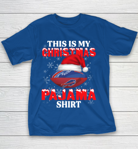 Buffalo Bills This Is My Christmas Pajama Shirt NFL Youth T-Shirt 6