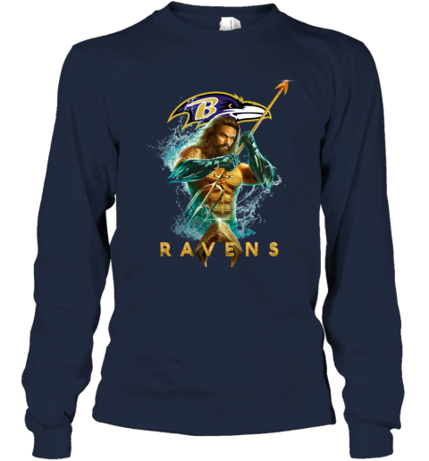 FREE shipping Raves Man Baltimore Ravens NFL Aquaman Shirt, Unisex