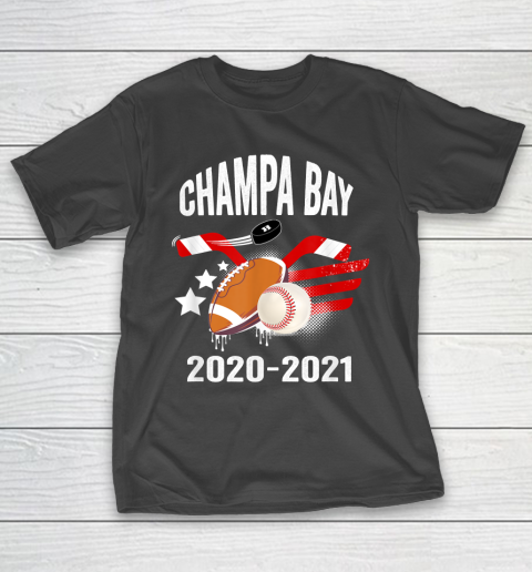 Champa Bay Shirt Winners 2020 2021 Vintage Tampa Champions T-Shirt